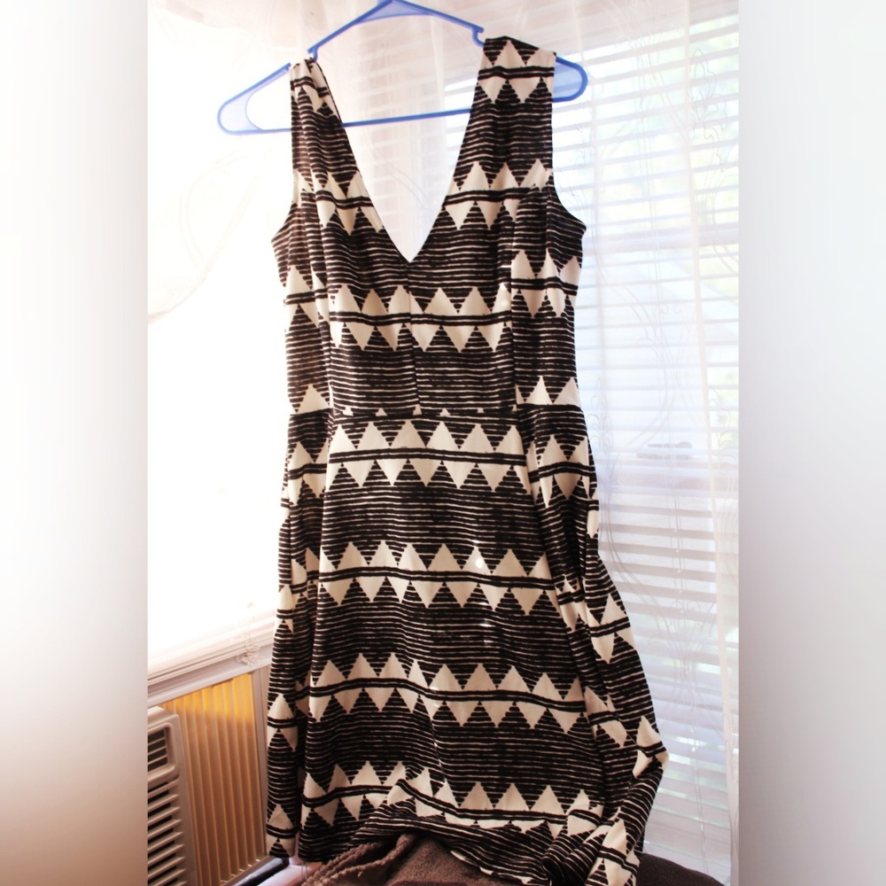 Tribal Pattern A-Line Dress